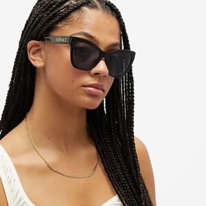VERSACE “Cat Eye” Sunglasses - Women’s Model (VE4417U) Black GB1/87 56-19 140